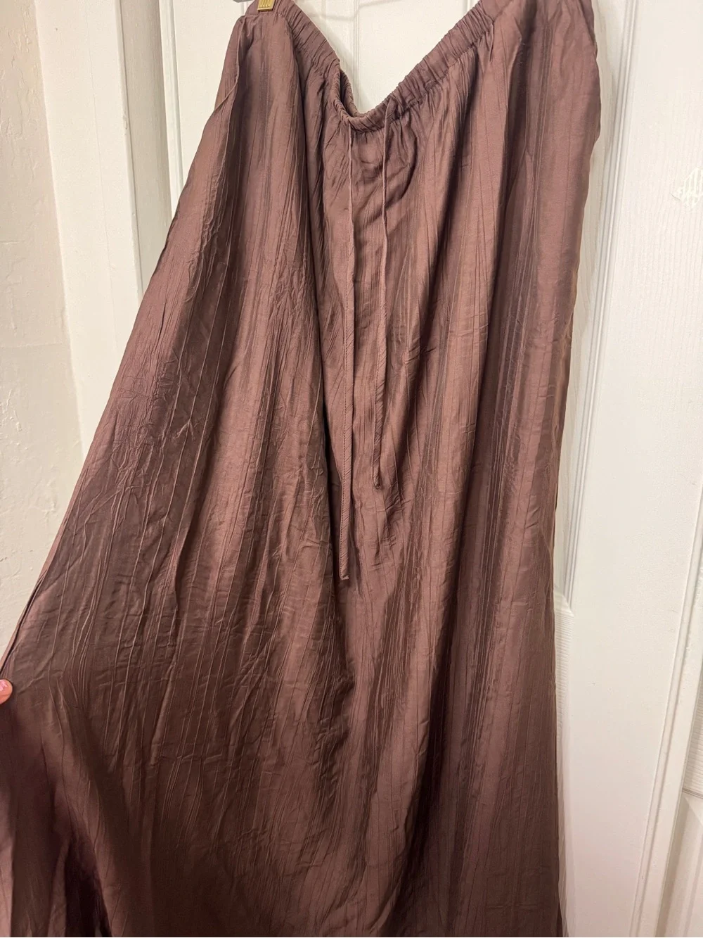 Petal & Pup Chocolate Brown Maxi Skirt